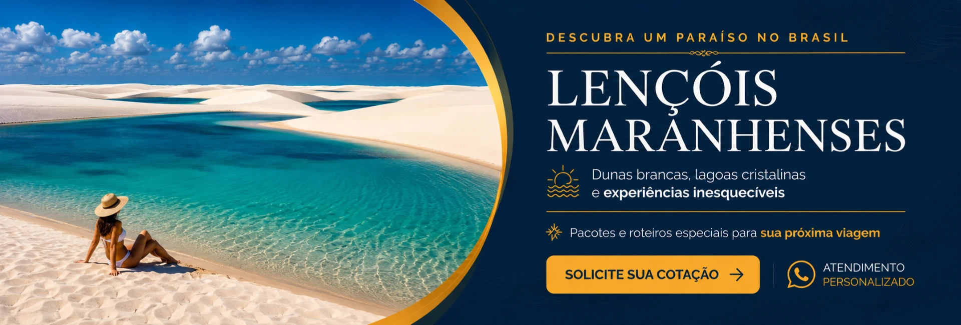 Lençóis Maranhenses — dunas brancas e lagoas cristalinas com pacotes e roteiros especiais